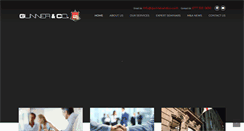 Desktop Screenshot of gunnerandco.com